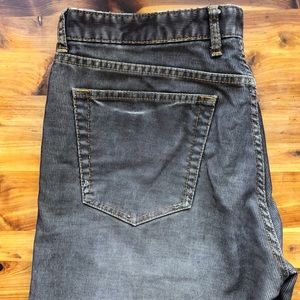 Dark brown corduroy pants